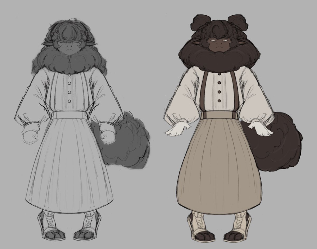 #PortfolioDay! I make little fantasy goobers