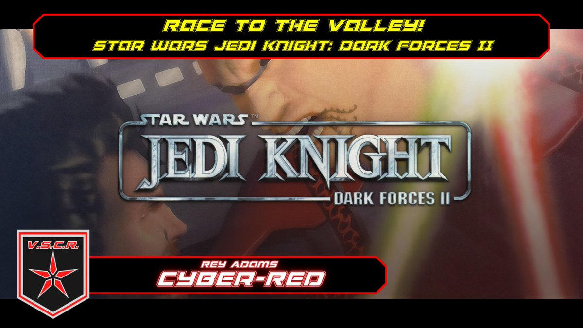 ReyAdamsVT85's tweet image. INCOMING TRANSMISSION!
#CyberRedLIVE

Tonight @ 8pm on #StarWarsJediKnight!
Kyle &amp;amp; Jan have finally found the Valley of the Jedi on the planet Ruusan! Unfortunately, the Dark Jedi are already there!
 
#VtubersUprising
(⬇️🔗⬇️)
