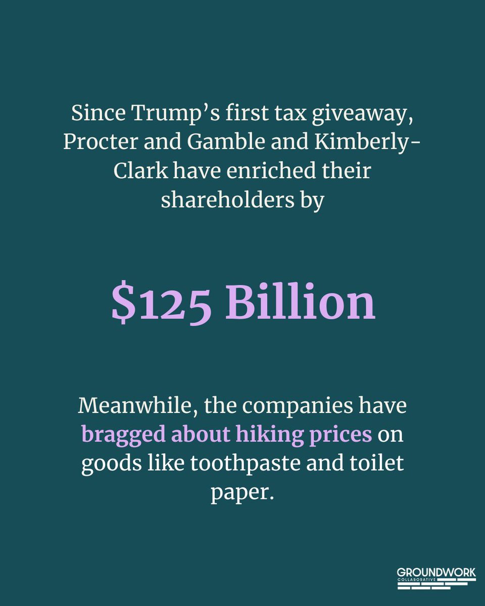 Groundwork's tweet photo. We took a look at the impact of Trump’s 2017 tax cuts to give us a preview of how a new round would affect corporations and consumers. 

The winners by billions and billions of dollars? Corporations. The losers? Everyone else. https://t.co/N7OI8YbNOV