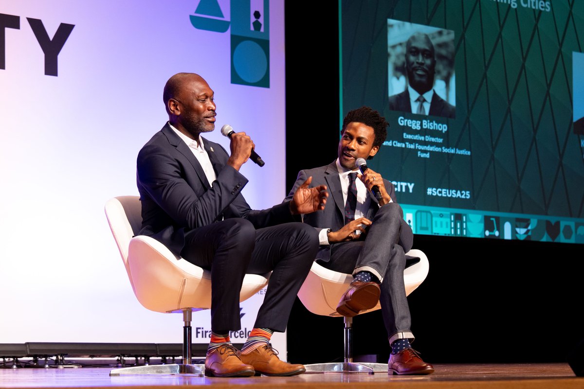 We had a great time at @smartcityexpousa! Our ED, Gregg Bishop, spoke on how equity and innovation go hand in hand in shaping future cities. Grateful to connect with so many changemakers.

📸: MetroMultimedia/Sirk
#SmartCityExpoUSA #SocialJusticeFund