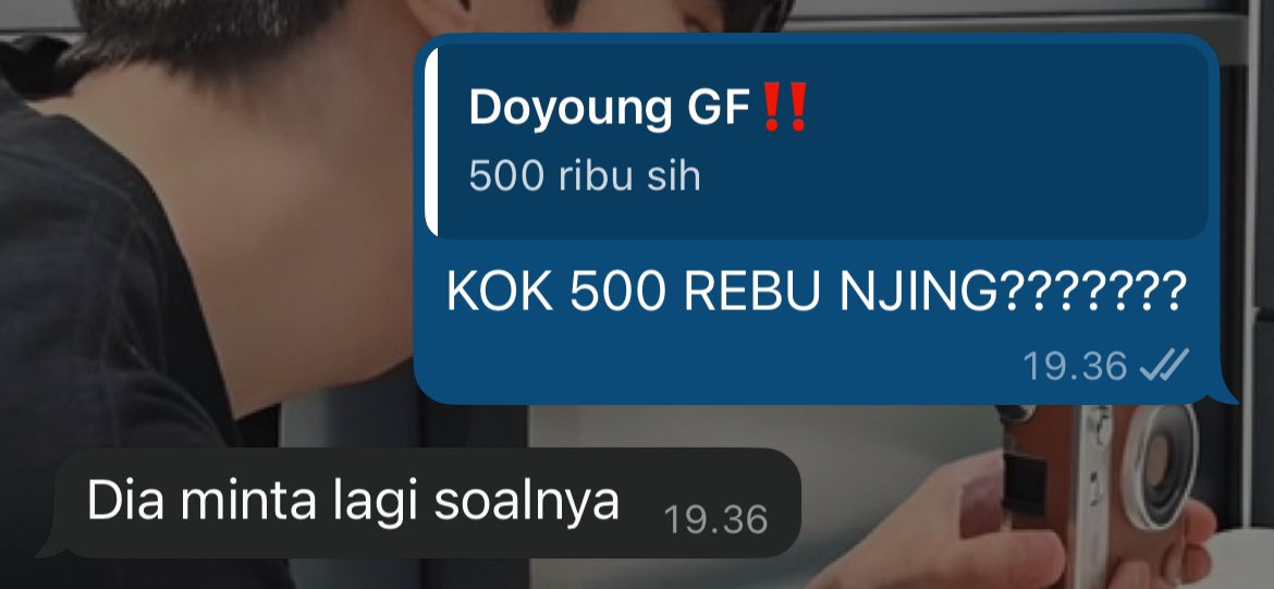 wonubjil's tweet photo. GUYS‼️ SEMOGA MASIH PADA BANGUN YA
TEMEN KU KEMAREN BELI DIGICAM DI IG gigi_film_ DITIPU‼️
harga kameranya 335rb dan udah di tf malah dimintain lagi ASURANSI 210rb
si admin minta ss an saldo terakhir tapi sama temen ku soalnya takut ada apa" gitu
#penipuan #scam #digicam https://t.co/HZBmp2N5gr