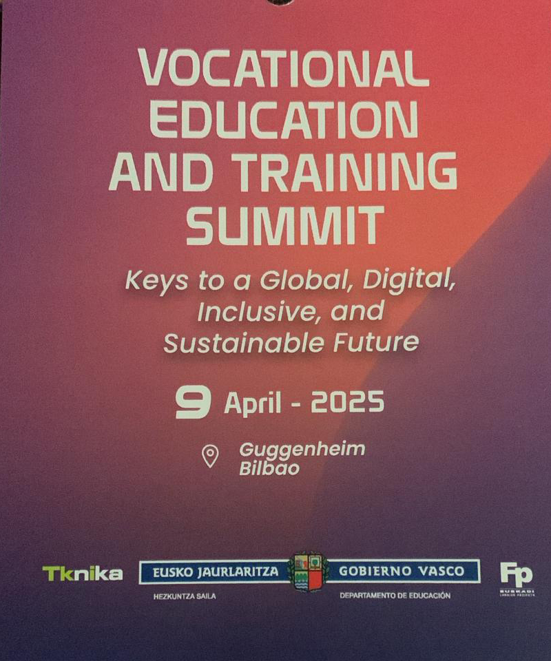 Asistimos al Encuentro Internacional de Formación Profesional <a href="/FPeuskadi/">FPeuskadi</a> <a href="/tknika/">Tknika</a> <a href="/HETELFP/">HETEL FP</a> <a href="/MuseoGuggenheim/">Guggenheim Bilbao</a>