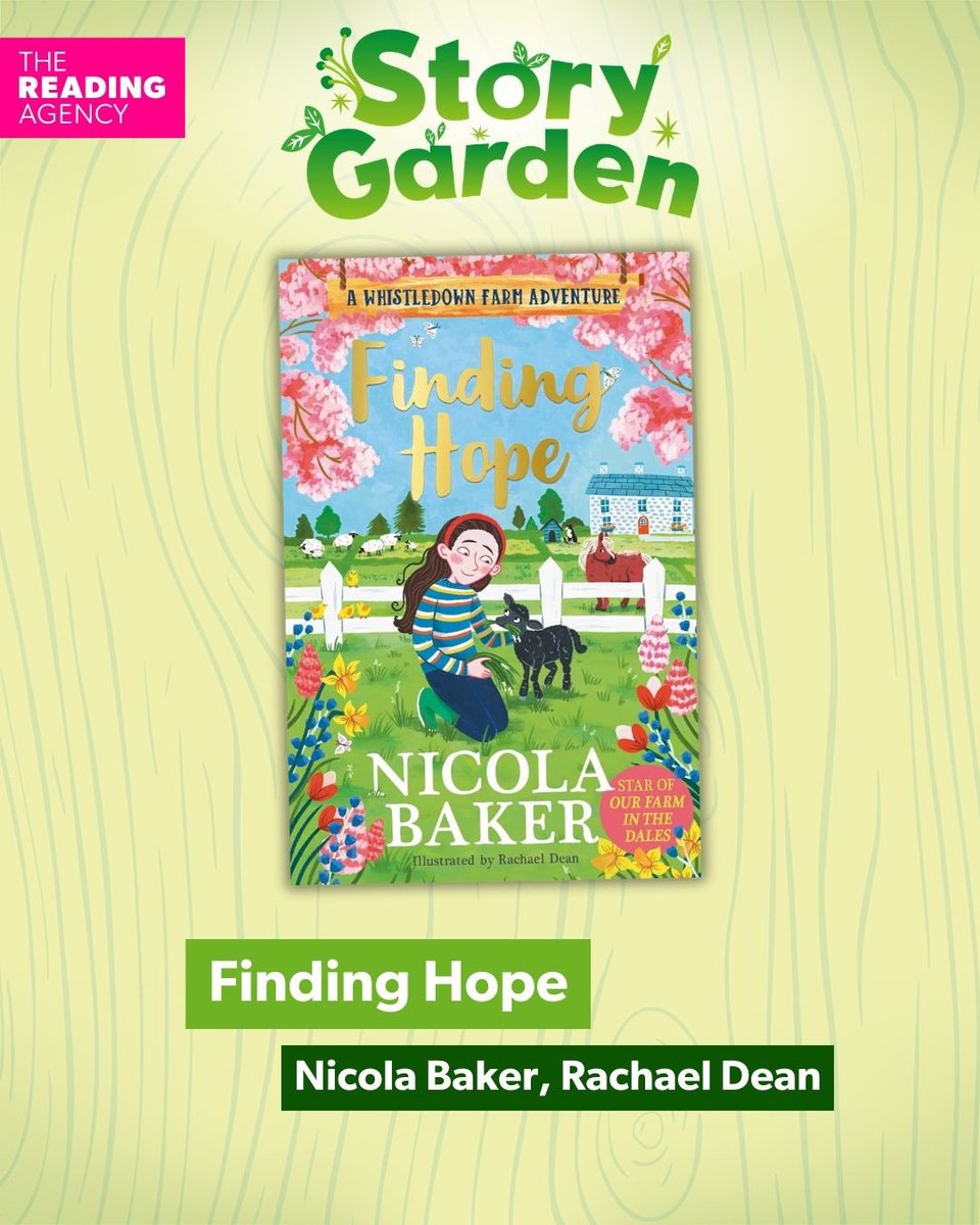The #StoryGarden booklist is here! This year’s #SummerReadingChallenge is all about exploring the wonders of nature, and we are delighted to have Finding Hope by Nicola Baker and Rachael Dean, and Robin Hood Aged 10 3/4 by Ben Miller and Elisa Paganelli on the list! 🌱 📚 
Check