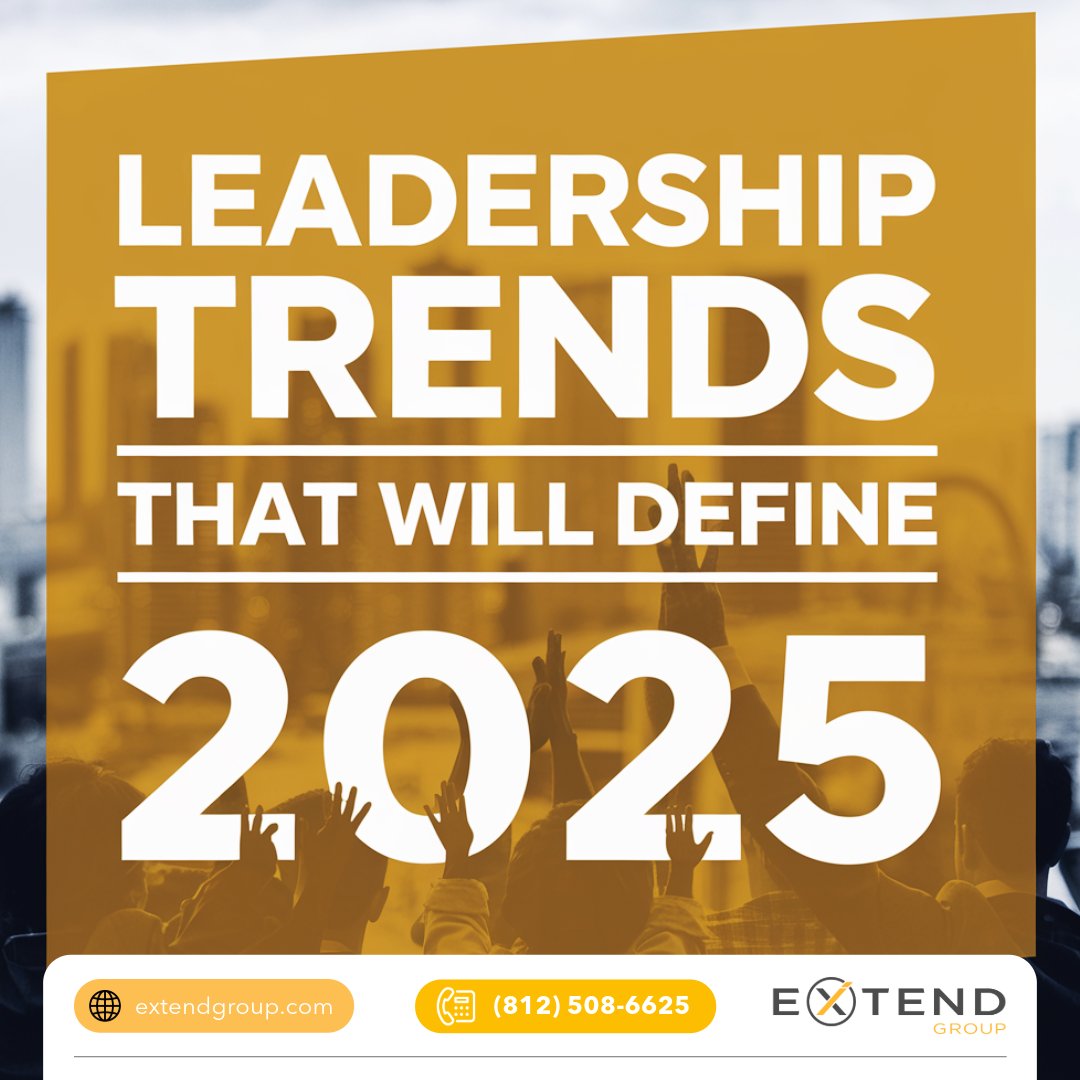 Leadership Trends That Will Define 2025.

1. Adaptive Leadership Takes Center Stage
2. AI as a Strategic Leadership Tool
3. Purpose-Driven Leadership Goes Mainstream
4. A Reimagined Employee Experience
5. Cross-Industry Talent Integration

#EXTENDGROUP #leadership #trendsof2025