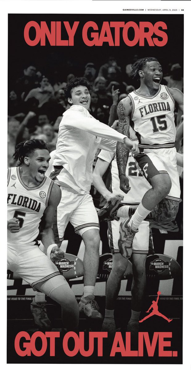 ainslielee_'s tweet photo. coming to a gainesville-area news stand near you today

(ft. a nice, full-page jumpman surprise on the inside 😎) https://t.co/FZoyGOXx3k