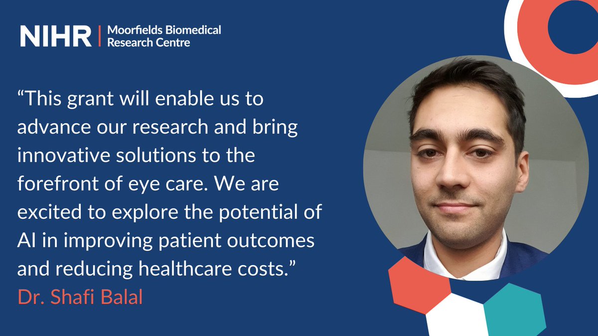 NIHR Moorfields BRC (@moorfieldsbrc) on Twitter photo Congratulations to Dr. Shafi Balal on a #NIHR Doctoral Fellowship at <a href="/UCLeye/">UCL Institute of Ophthalmology</a>. This award will support Balal's PhD research using #AI to develop a foundation model with community-sourced <a href="/INSIGHTeyehub/">INSIGHTeyehub</a> data to improve the early diagnosis of #keratoconus.
🔗buff.ly/i9HOAJl Congratulations to Dr. Shafi Balal on a #NIHR Doctoral Fellowship at <a href="/UCLeye/">UCL Institute of Ophthalmology</a>. This award will support Balal's PhD research using #AI to develop a foundation model with community-sourced <a href="/INSIGHTeyehub/">INSIGHTeyehub</a> data to improve the early diagnosis of #keratoconus.
🔗buff.ly/i9HOAJl