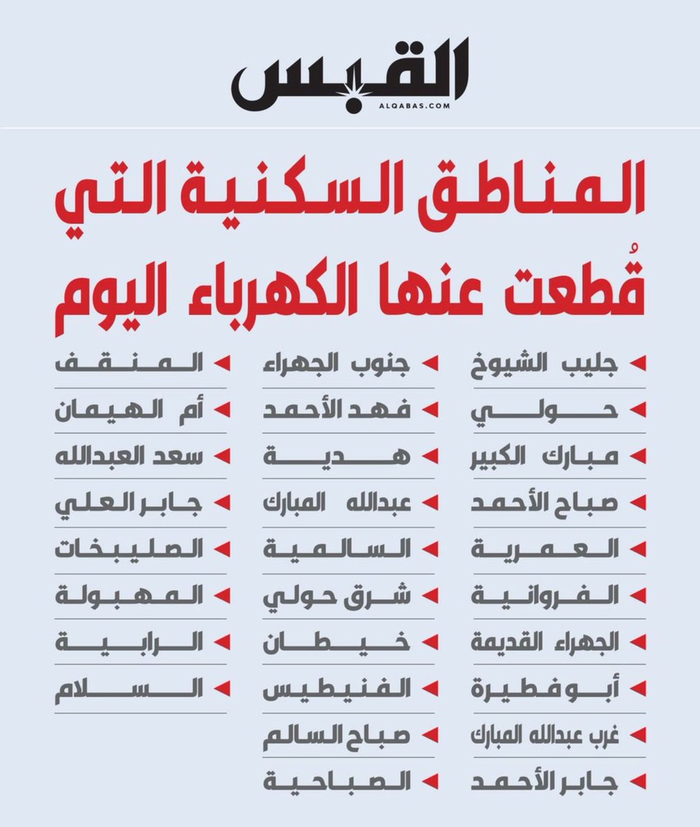 talghanim's tweet photo. مخجل ان يتم قطع الكهرباء عن مناطق لأي سبب…

ماذا كنتم تعملون من الصيف الماضي؟؟؟

نحن الان في شهر ٤… شنو راح تسوون في الصيف الحقيقي؟؟؟

للاسف ، مئات الملايين تصرفها الحكومة للكهرباء و تكون هذه النتيجة… https://t.co/EGx4vCStfP