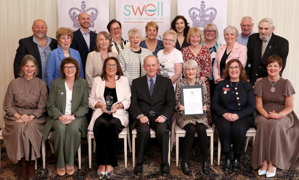 KAVS-NI (@kavsni) on Twitter photo A lovely afternoon spent with SWELL (Supported We Live Life) as they celebrated being presented the King's Award for Voluntary Service by the Lord Lieutenant for County Fermanagh. Huge congratulations! <a href="/KingsAwardVS/">The King's Award</a> A lovely afternoon spent with SWELL (Supported We Live Life) as they celebrated being presented the King's Award for Voluntary Service by the Lord Lieutenant for County Fermanagh. Huge congratulations! <a href="/KingsAwardVS/">The King's Award</a>