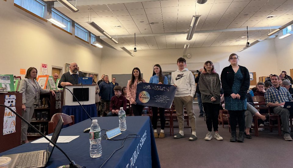 So proud of my boys!! It’s been a heck of a week. Shout out to my guy Jax on his confirmation 🙏. Way to go Hud on your recognition from the Acushnet SC for SciTech Award!  🥇