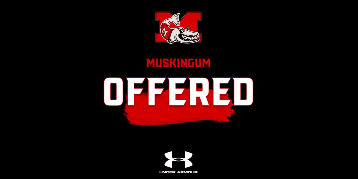 Blessed to receive an offer from Muskingum University.