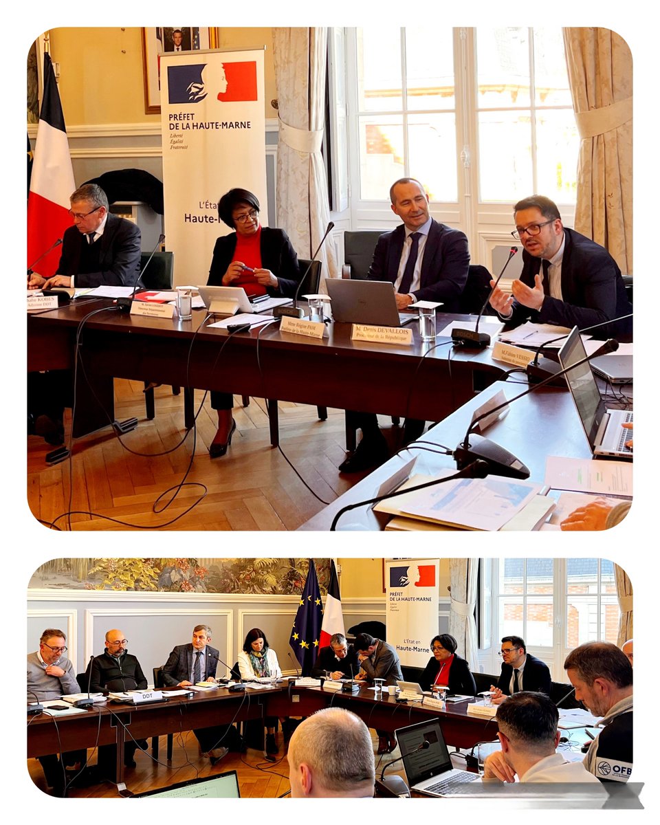 Réunions COLDEN &amp; MISEN en présence du référent environnement du parquet➡️ la préservation des espaces naturels &amp; des ressources en eau est une réalité en Haute-Marne, grâce à la mobilisation de l'ensemble des acteurs concernés 💧🌳🌍