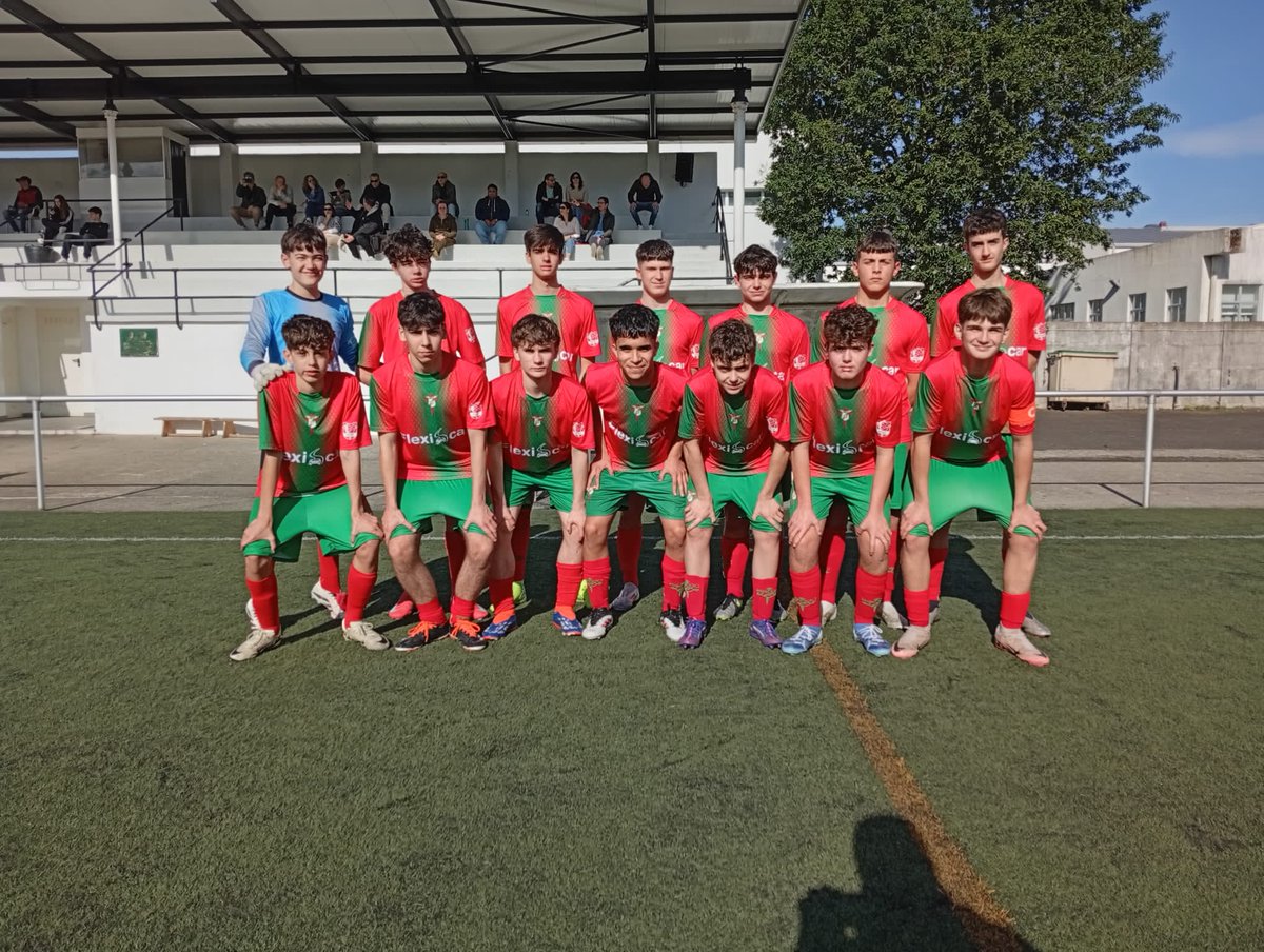 Amio_SD's tweet photo. Primeira cadete 

🔸 Outes F.C. 0 - 2 Amio

Vitoria moi traballada dos nosos cadetes nun encontro igualado. #ForzaAmio ❤️💚 https://t.co/O4h6OveZOU