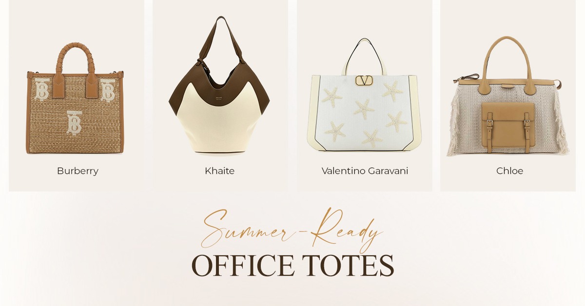 Darveyscom's tweet photo. #LuxuryBrands Are Redefining the #Summer Office Look and We’ve Got the Inside Access!
This season, top  designers have introduced a fresh array of summer office #totes that are tailored for the modern professional.
Now available at your luxury destination, #Darveys. https://t.co/xOLxJf3pgc