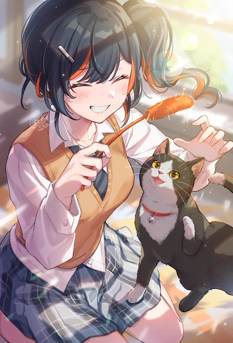 #PortfolioDay  #PORTFOLIODAY2025女の子と猫が大好きです 