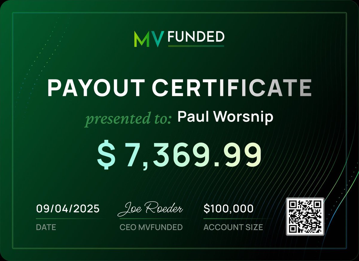 MV_Funded's tweet image. 🎉🍾Congratulations to this trader who secured a payout of $7,369.99 ! 

Your next! 👇🏼👇🏾👇🏿

mvfunded.com
