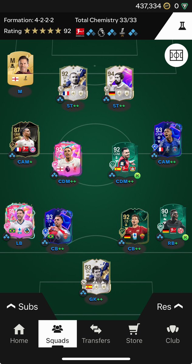 ideal_azmi's tweet photo. @FUT_Rory Need to Evo that Olise to something though https://t.co/p3hXbgeqWf