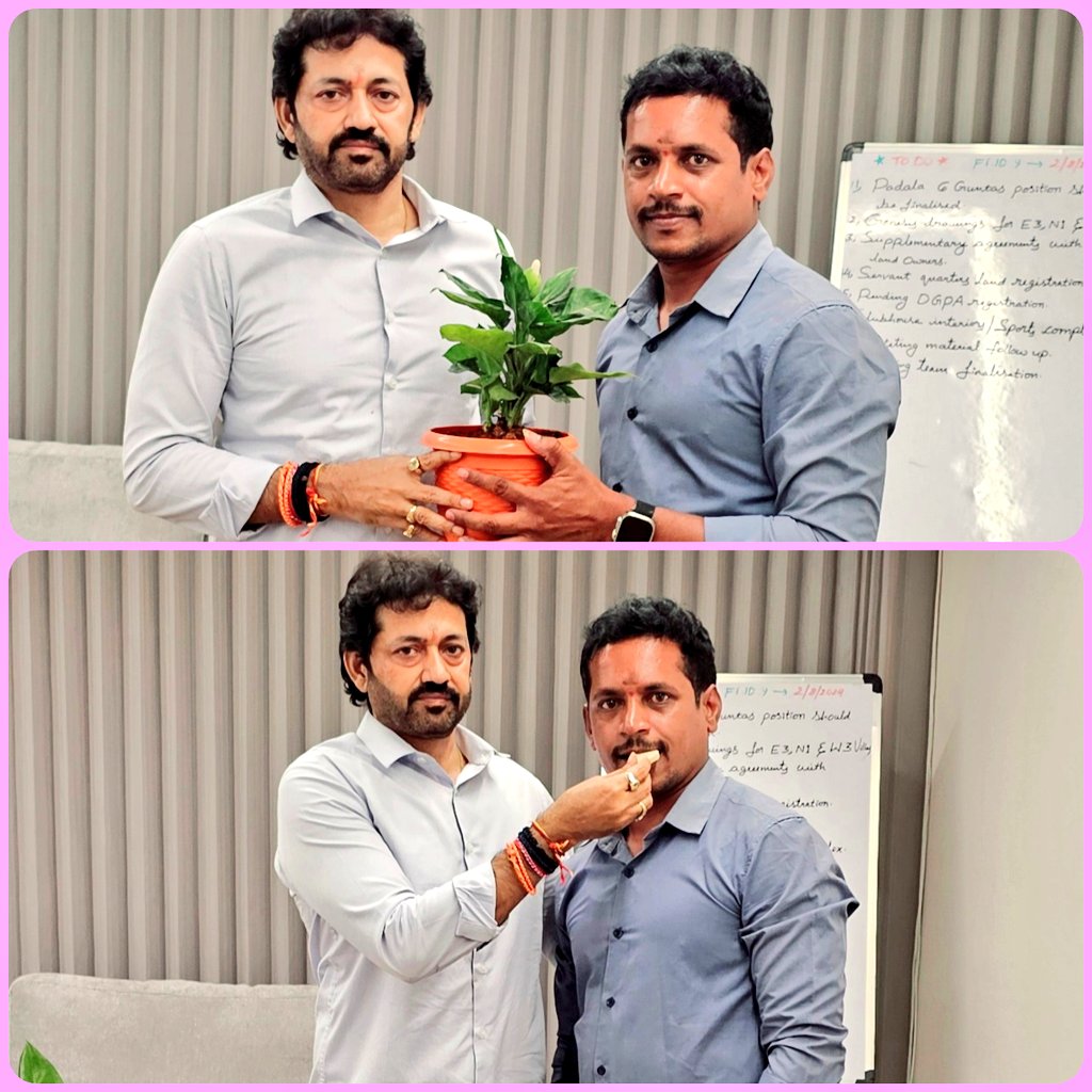 sridharnagelli's tweet photo. నా జన్మదిన సదర్భంగా Boss గౌ: ఎమ్మెల్సీ శ్రీ @PSReddyTRS సార్ ఆశీస్సులు తీసుకోవడం జరిగింది.

#Thankyousir..🙏 https://t.co/MXEOOV9olQ