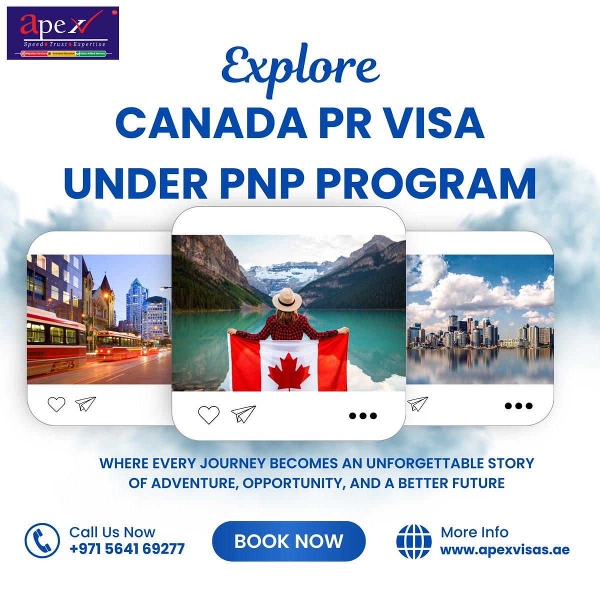 ApexMiddle's tweet image. 𝐖𝐚𝐧𝐭 𝐭𝐨 𝐬𝐞𝐭𝐭𝐥𝐞 𝐢𝐧 𝐂𝐚𝐧𝐚𝐝𝐚?
Apply for 𝐂𝐚𝐧𝐚𝐝𝐚 𝐏𝐑 𝐮𝐧𝐝𝐞𝐫 𝐭𝐡𝐞 𝐏𝐍𝐏 𝐏𝐫𝐨𝐠𝐫𝐚𝐦 with expert support from #ApexConsultants! 🌍
📞 +𝟗𝟕𝟏𝟓𝟔𝟒𝟏𝟔𝟗𝟐𝟕𝟕
🌐 𝐰𝐰𝐰.𝐚𝐩𝐞𝐱𝐯𝐢𝐬𝐚𝐬.𝐚𝐞
#CanadaPR #PNPProgram #MoveToCanada #DubaiToCanada