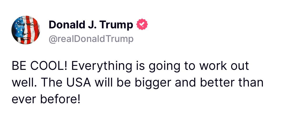 The USA will be bigger and better than ever before! - <a href="/realDonaldTrump/">Donald J. Trump</a>