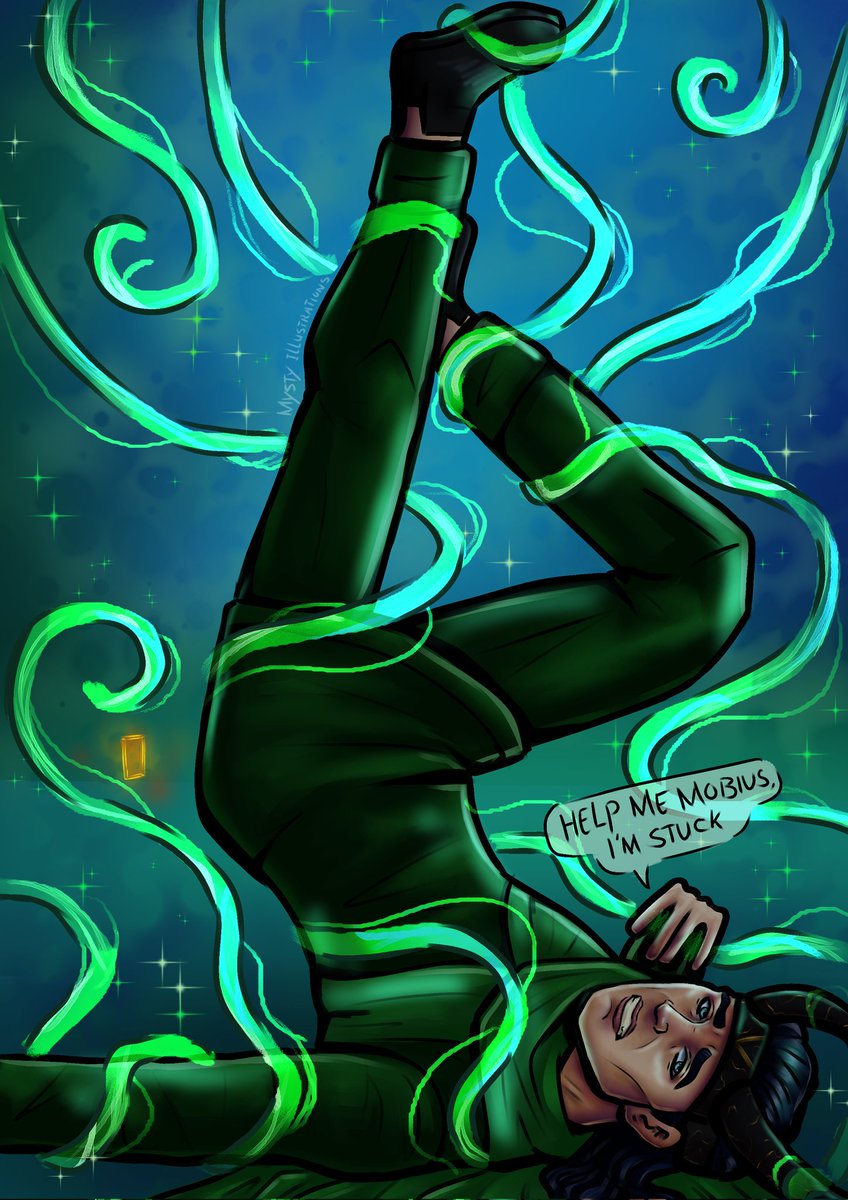 MystysMuses's tweet photo. Forgot to post this masterpiece here.

#Loki #Lokius #LokiFanart https://t.co/zjZKKdvle7