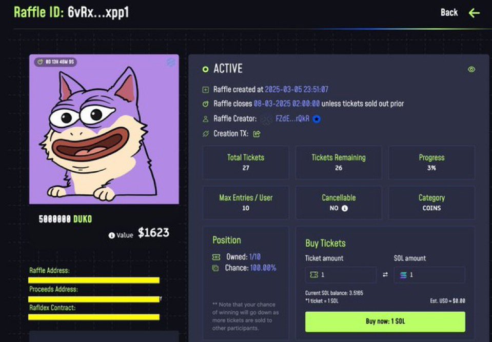 Can’t wait $DUKO 💜🐶🎟️💰