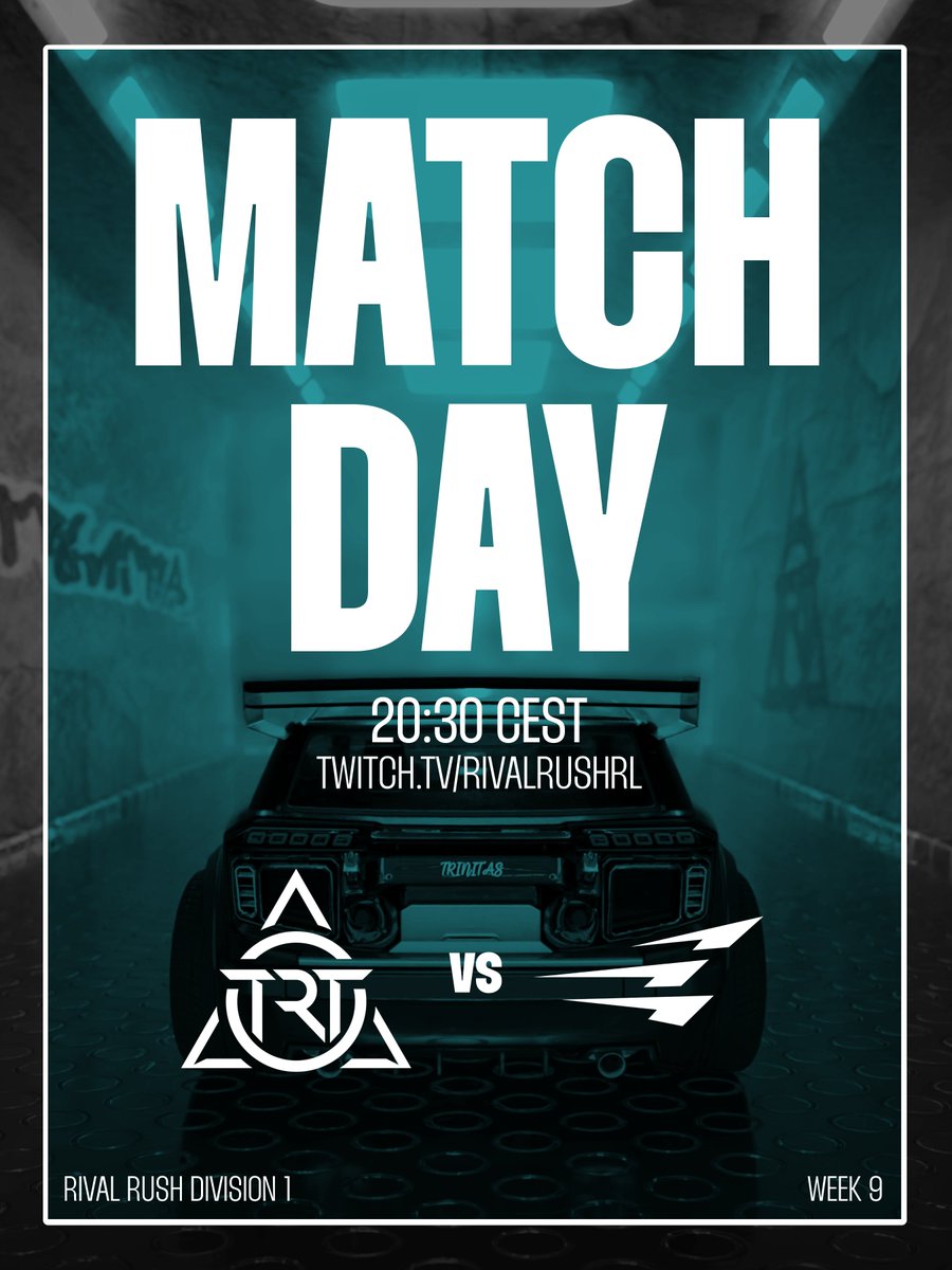 Heute ist leider schon der letzte Spieltag 🥲

Letzter Gegner des 2. <a href="/RivalRushRL/">Rival Rush</a> Splits ist <a href="/EntropyGaming/">Entropy</a> 🤠

Einmal noch alles geben und den Split mit einem Sieg beenden 🩵