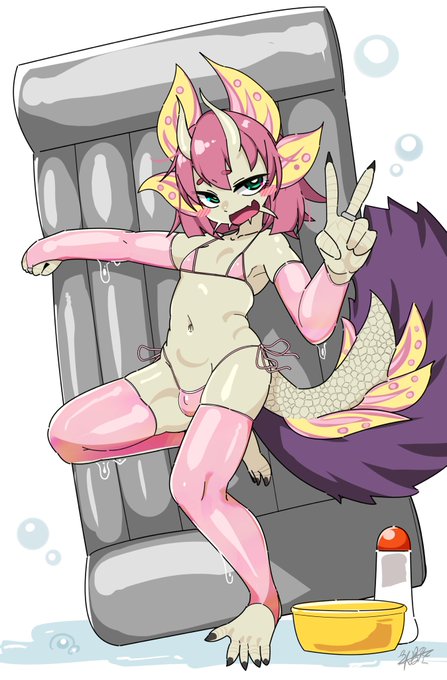 モンハンの先輩方の情報を総括すると
タマミツネは「男の娘ソープ嬢」らしい

#タマミツネマイクロビキニ部 