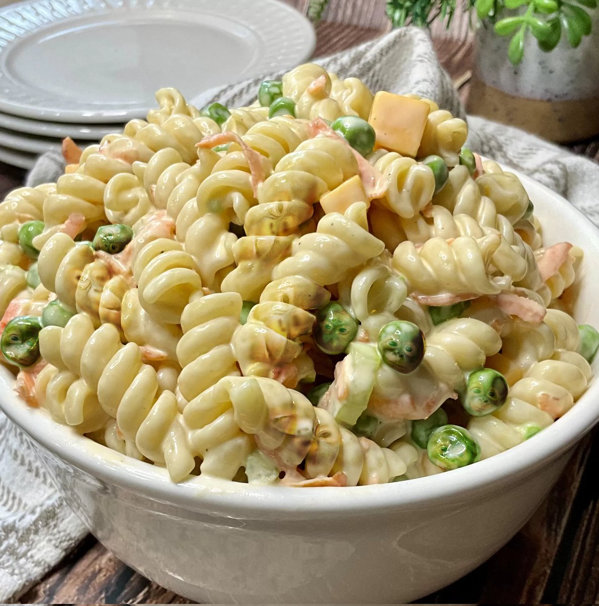 Look closely at the peas.. Would you trust them?