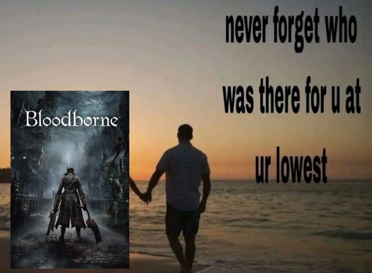 littlenutsac_'s tweet photo. Thank you Bloodborne https://t.co/50Rd8Tkmq7