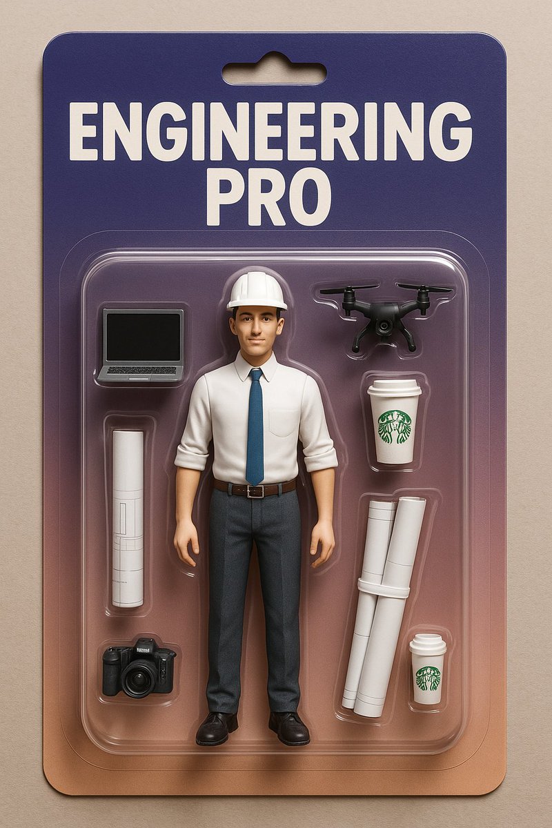 ACEC_National's tweet image. We decided to embrace the popular trend of AI-generated action figures that are taking social media by storm. What better way to experiment than by creating a true action hero—an #engineer! 🏗️🏗️🌉