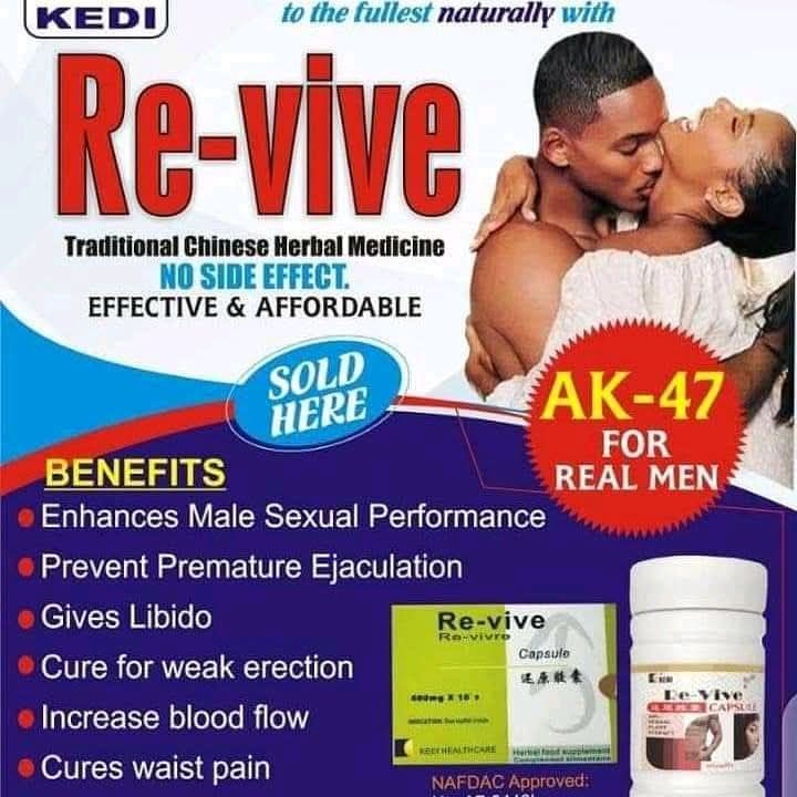 Be a real man with Revive