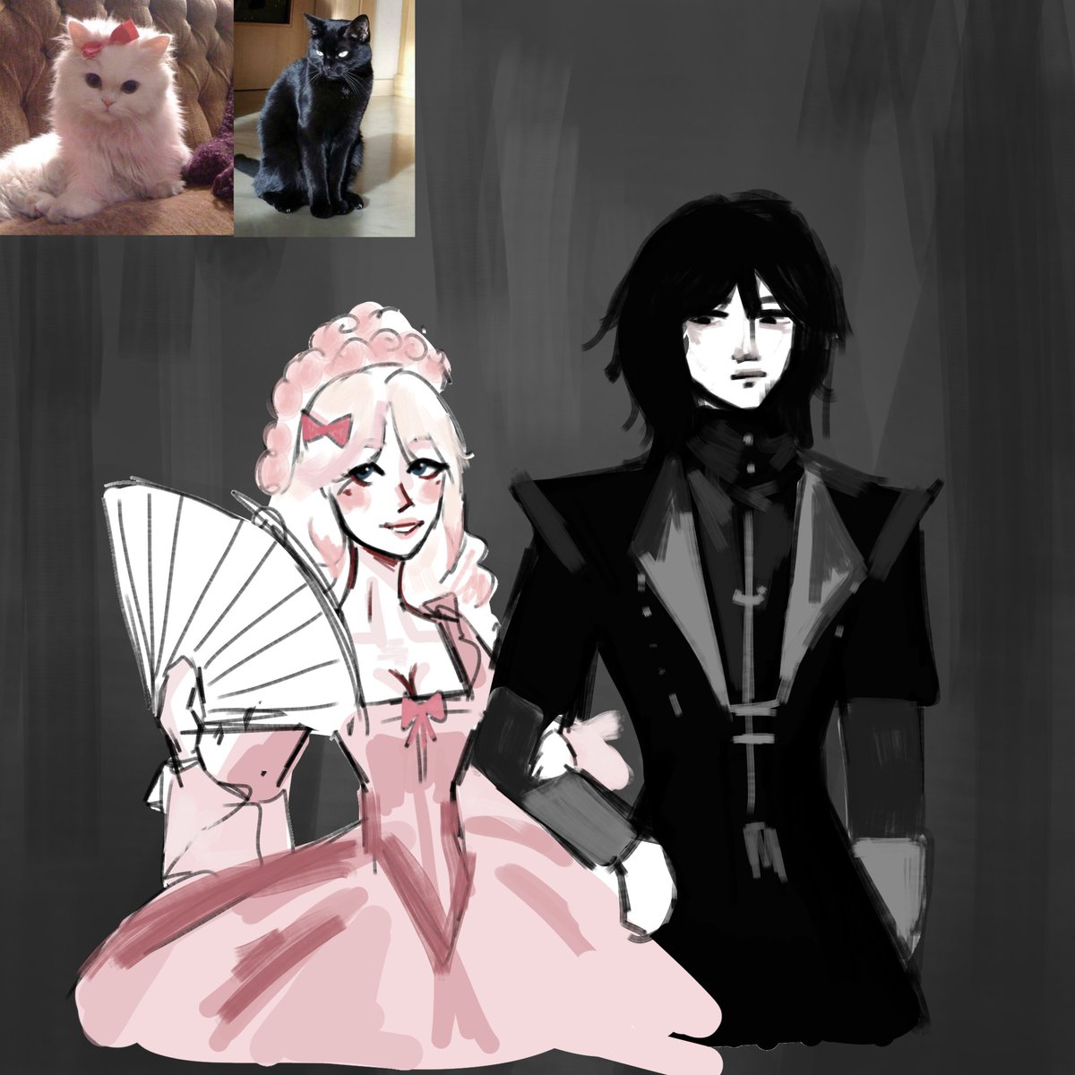 agalish10's tweet photo. Cats as humans #cat #drawing #art #animalsashumans https://t.co/AMN0H6IOmN