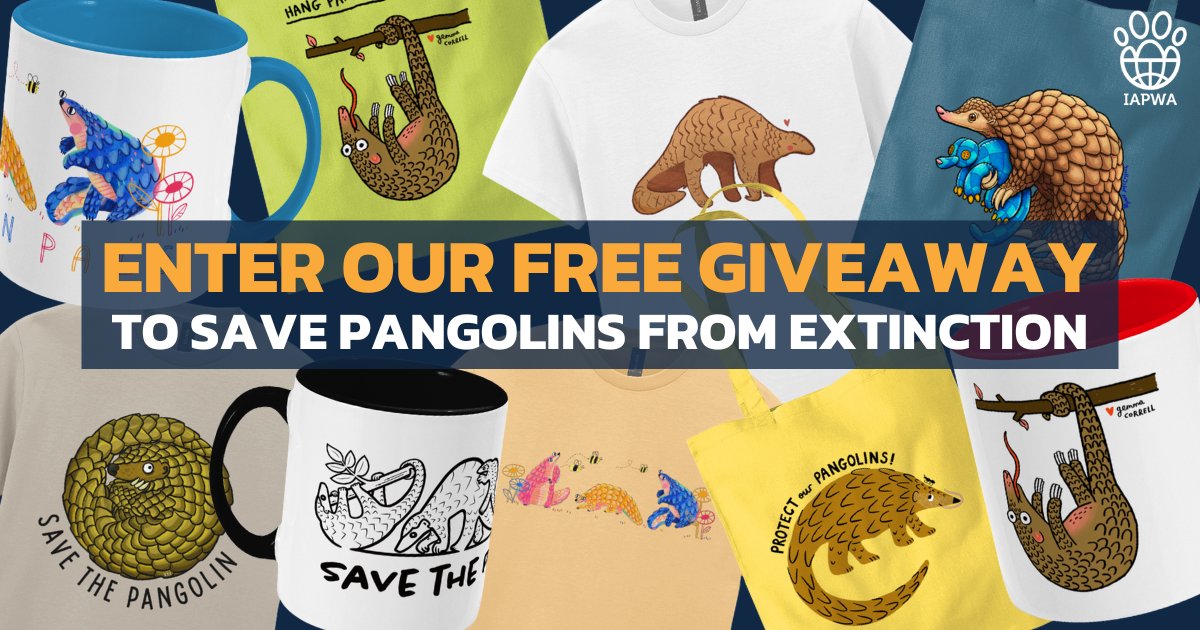 As part of our campaign to save the Philippine Pangolin from extinction, we’re giving two lucky winners their choice of FREE goodies from our limited edition “save the pangolins” range!

Join in now to spread the word about our vital campaign, help us save the pangolins, and be