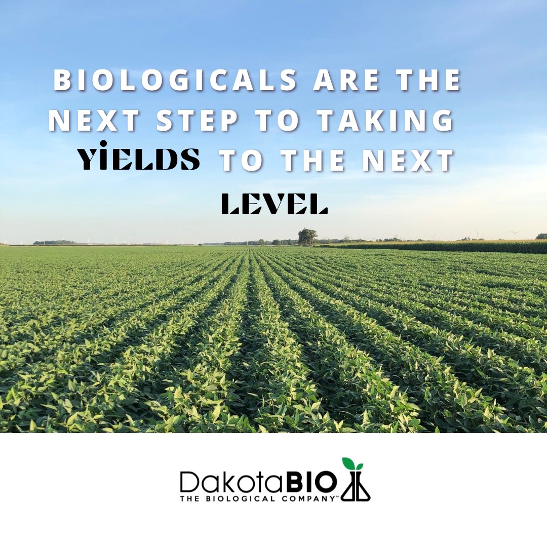 Take your yields to the next level with Dakota Bio biologicals! 

#dakotabio