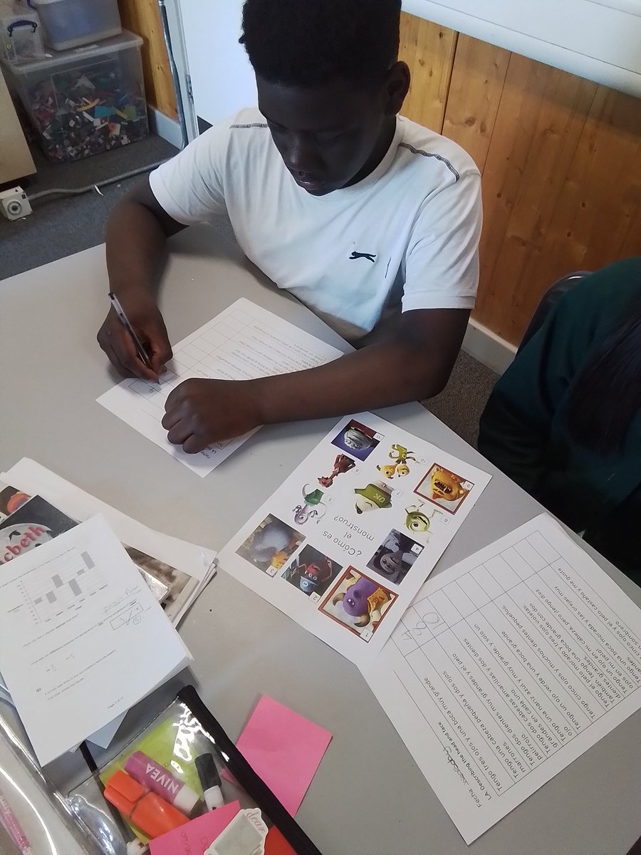 Class 6J (@missjeynes) on Twitter photo This afternoon in <a href="/YPSSpanish/">YPS Spanish</a> we have been reading through Spanish descriptions and matching them to the correct monster. This afternoon in <a href="/YPSSpanish/">YPS Spanish</a> we have been reading through Spanish descriptions and matching them to the correct monster.
