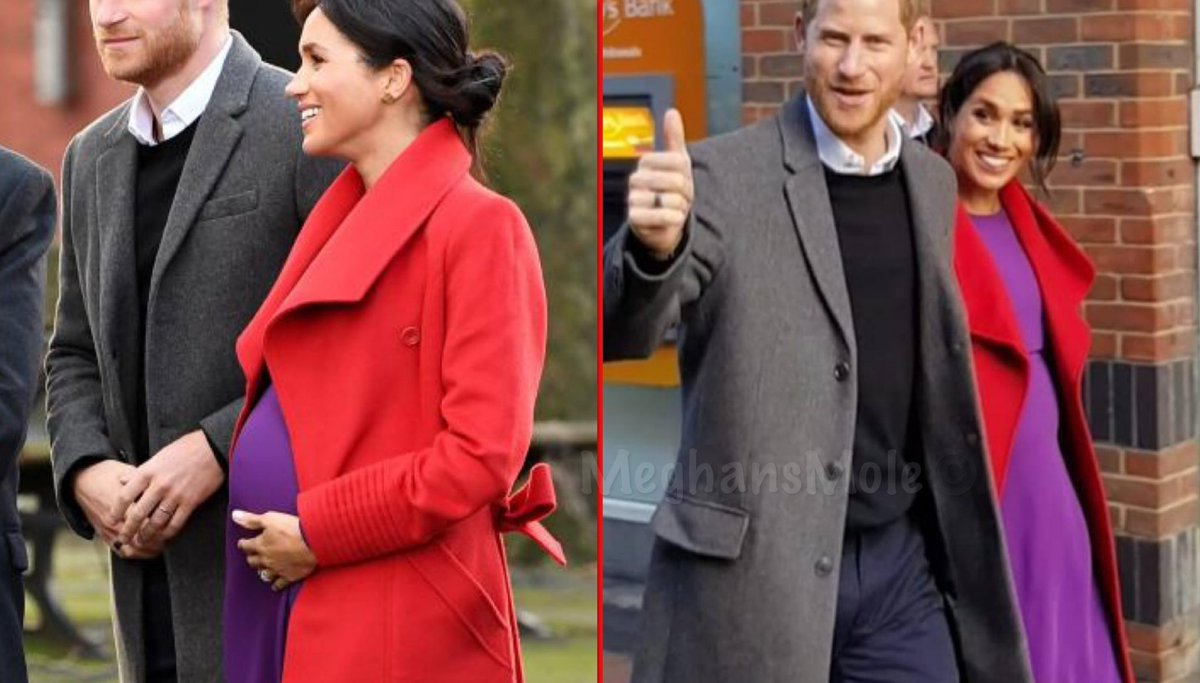 Meghan Markle &amp; her magical disappearing moonbump in Birkenhead where she was telling everyone she was 6 months along

People seem to forget Meghan Markle was “10 days overdue” to produce Archie.. if Meghan had preeclampsia at her geriatric age, she would have been hospitalized