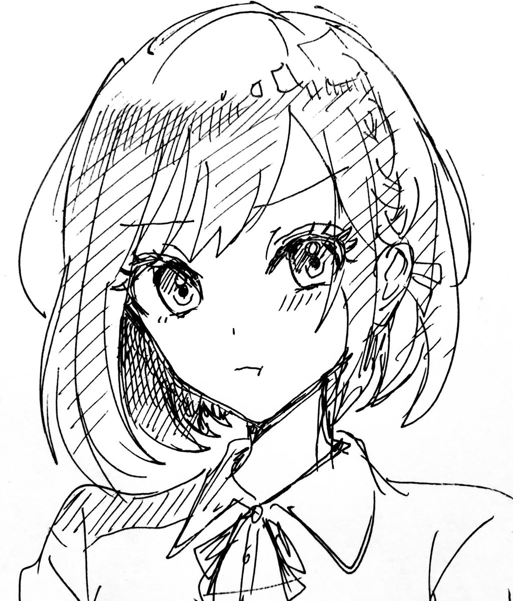#prsk_FA 
ボールペンで1発描き えななん 