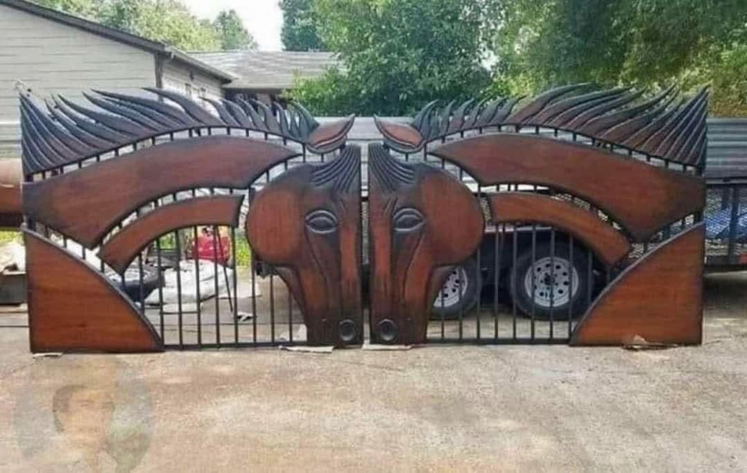 Ya mandé a hacer el portón, ahora solo me falta el rancho