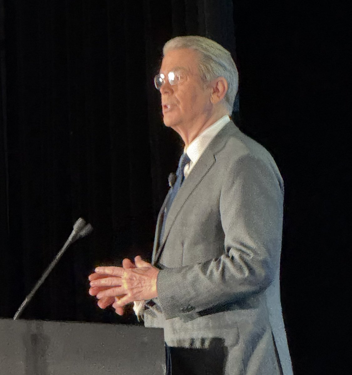 texasbankersCEO's tweet photo. “Keep the main thing the main thing.”
Best overall banking speech I’ve heard. Smart, informed banking &amp; regulatory policy from @USTreasury @SecScottBessent @ABABankers that grasps the critical role of community banks in a strong economy. @texasbankers thanks you Mr. Secretary https://t.co/1qnkNc8KdF