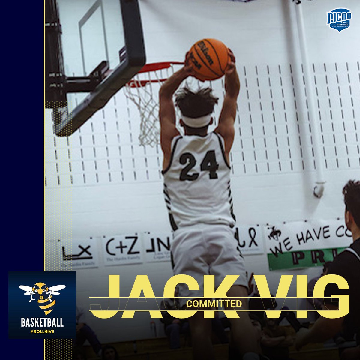 Welcome to Tycen "Jack" Vig from Collbran, CO Plateau Valley HS....He is an athletic player who can run, jump and defend-looking forward to seeing him develop next fall!