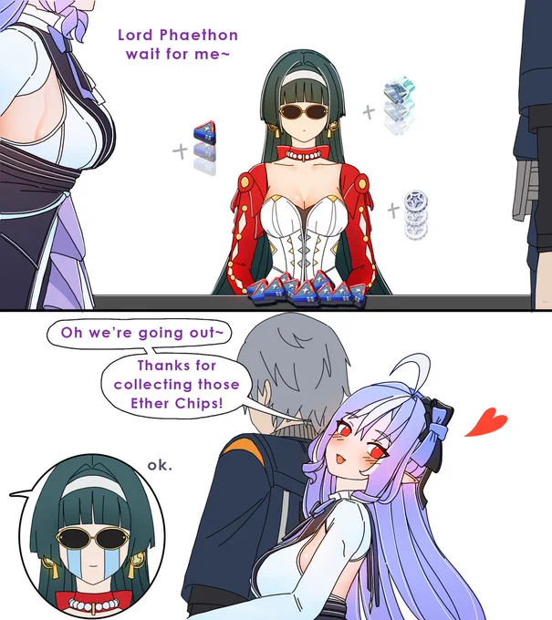 A new reality for Astra Yao... 😭
#Vivian #zzzero 