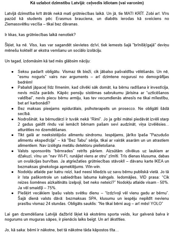 ancetarvida's tweet photo. Lūk, mana eseja. Man gan nav 400 vārdu (39 trūkst), bet iedodiet man 16 laikus vismaz, ja. Aiziet!
#davidaesejas #influAncereGrafomāns #yo https://t.co/txcIlWYOOm