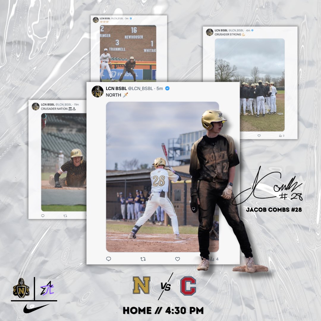 LCN Baseball (@lcncrusadersbsb) on Twitter photo ‼️GAME DAY‼️ Varsity is geared up to take on Cousino at home, with the first pitch scheduled for 4:30pm. JV is looking strong as they head away to face Cousino at 4:30pm. <a href="/lcnboosterclub/">LCN Athletic Booster Club</a> <a href="/Mac_Bwacexpo/">MACOMB & BLUE WATER AREA BASEBALL CONF EXPOSURE</a> <a href="/LAnseCreuseHSN/">L'Anse Creuse HS North</a> ‼️GAME DAY‼️ Varsity is geared up to take on Cousino at home, with the first pitch scheduled for 4:30pm. JV is looking strong as they head away to face Cousino at 4:30pm. <a href="/lcnboosterclub/">LCN Athletic Booster Club</a> <a href="/Mac_Bwacexpo/">MACOMB & BLUE WATER AREA BASEBALL CONF EXPOSURE</a> <a href="/LAnseCreuseHSN/">L'Anse Creuse HS North</a>