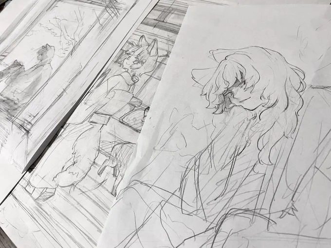 たくさん描いててえらい 