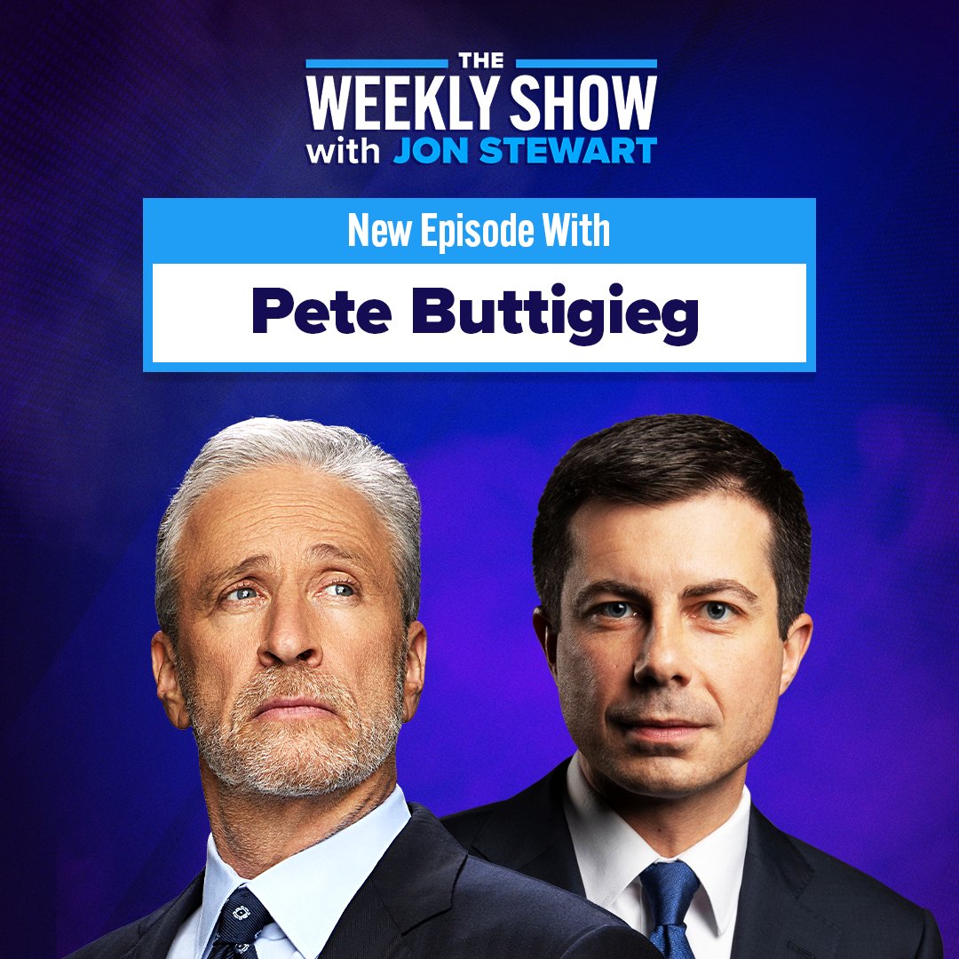 Clear your schedule. <a href="/PeteButtigieg/">Pete Buttigieg</a> is dropping by for an all-new #TheWeeklyShow tomorrow.
