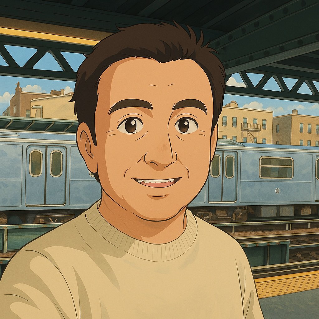 romansierra's tweet photo. Lo bueno de estas fotos es que uno se ve mas joven y es más simpático. 

#ghiblistyle https://t.co/HNXsVQeYFw