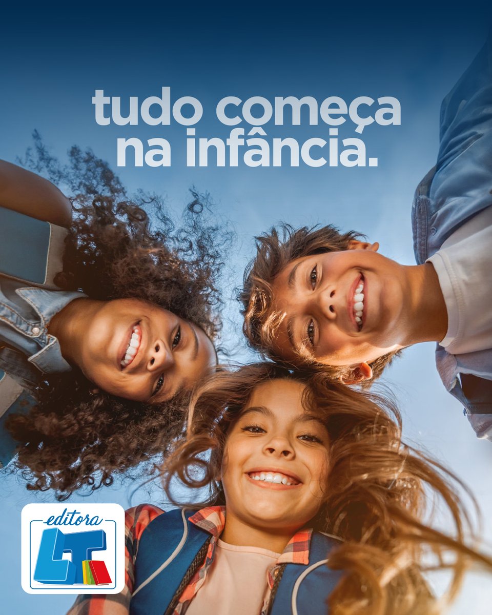 EditoraLt's tweet photo. A infância é a base para a aprendizagem e o desenvolvimento humano. 📚✨
#DiaMundialDaInfancia  #EducacaoInfantil #AprendizagemSignificativa #EnsinoComAmor #EditoraLT https://t.co/d5ld4htokz