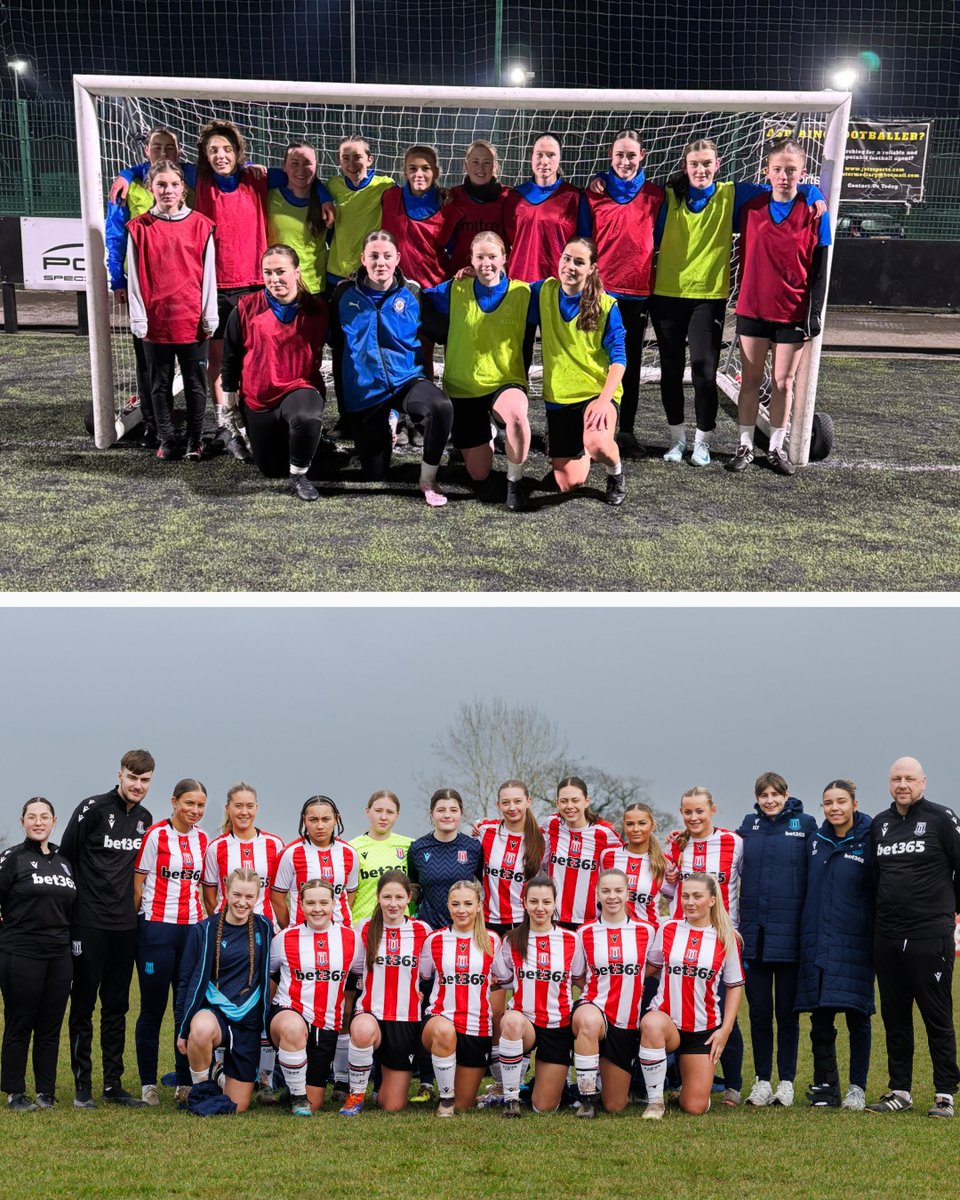FAWNL's tweet photo. Stoke v Stockport for silverware ⚔️

St George's Park will host the FA WNL Reserve Plate Final on Saturday.

#StartOfSomething | @SCLadiesFC | @scfc_women https://t.co/YfyNIK0q21