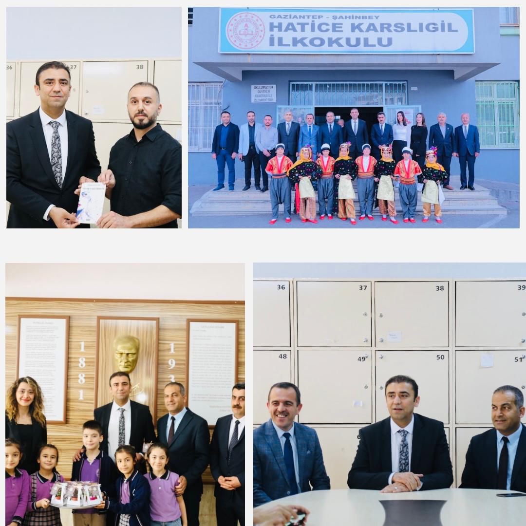 Gaziantep_MEM's tweet photo. YAŞAMI TÜRKÇEYLE, TÜRKÇEYİ TÜM ZENGİNLİĞİYLE KAVRAMAK İÇİN KÜTÜPHANEDEYİZ!📚

İl Millî Eğitim Müdürümüz Dr. Erdal Kılınç; İl Millî Eğitim Müdür Yardımcısı Fatih Türkhan, Şahinbey İlçe Millî Eğitim Müdürü Eyüp Güneş ve İlçe MEM yöneticileri ile Hatice Karslıgil İlkokulu bünyesinde geri dönüşüm kütüphanesinin açılış programına katıldı.🎀✂️

Okula kazandırdıkları kütüphane için öğretmen ve okul yöneticilerini tebrik ediyor, kitapların okuma kültürünün gelişimine ve Türk dilinin zenginliklerinin keşfine vesile olmasını diliyoruz.💐

@tcmeb @Yusuf__Tekin @kemalcebervali @erdalkilinc27