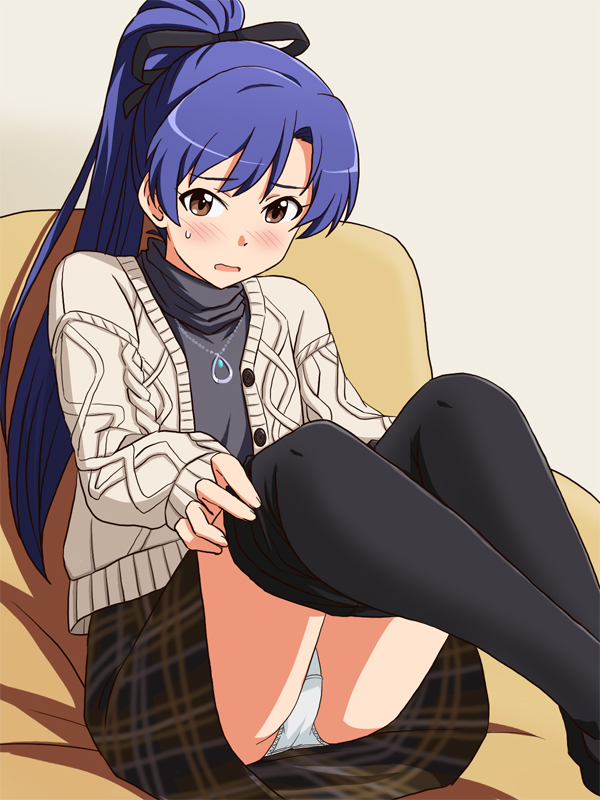 如月千早 「プライベートドレス千早 」|ゆいれそのイラスト
